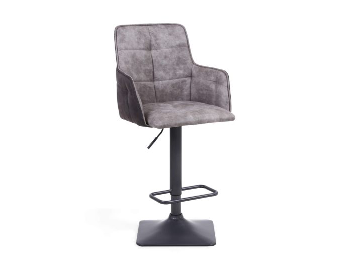 Flair Orion Suede Effect Bar Stool (Pair)