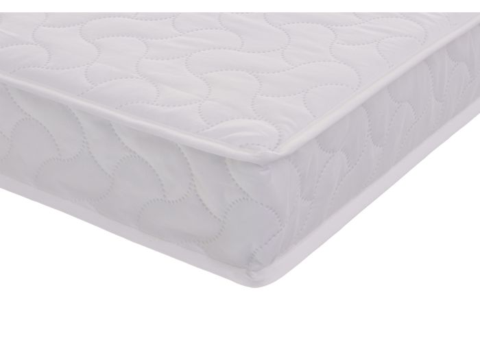 Obaby Pocket Sprung Cot Mattress 120 x 60 cm, soft microfibre top, removeable washable cover