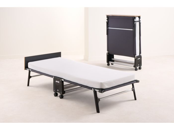 Jay-Be® RM80 Rollaway Folding Bed with Memory Mattress, Single
