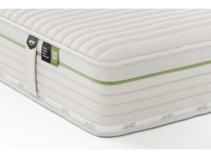 Jay-Be® Natural All Seasons Nettle Hybrid 2000 e-Pocket Mattress
