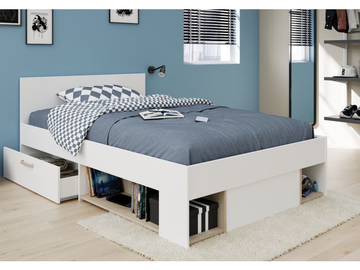 Parisot Achille Small Double Storage Bed Frame
