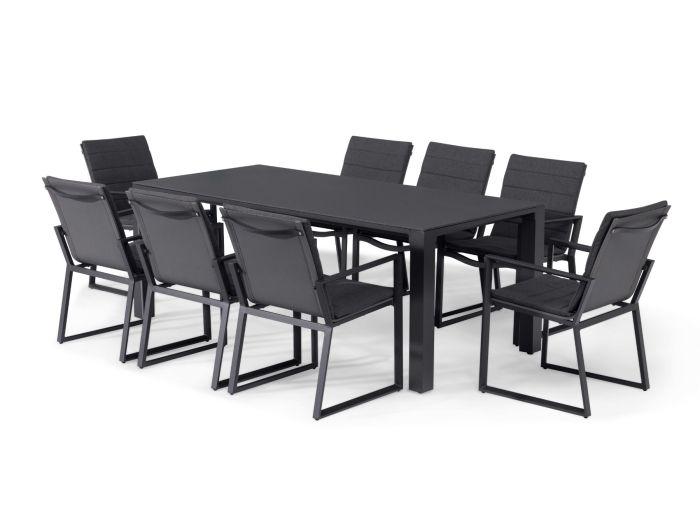 Maze Manhattan 8 Seat Dining Set