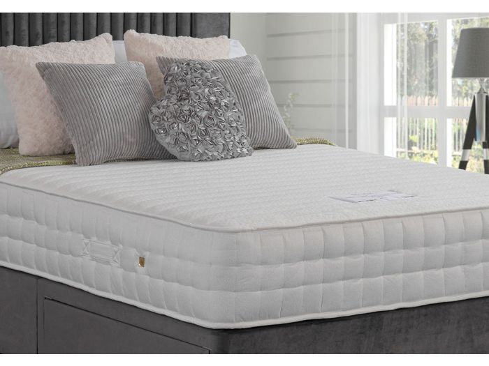 Sweet Dreams Wellbeing Balance Memory 2000 Mattress available in 5 sizes Passion flower cover 27cm deep