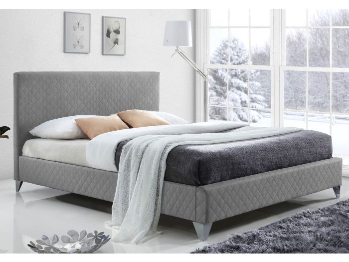 Time Living Brooklyn Fabric Bed Frame
