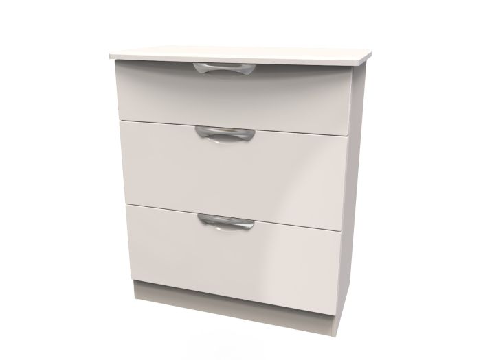 Welcome Furniture Camden 3 Drawer Deep Chest - Kashmir Gloss