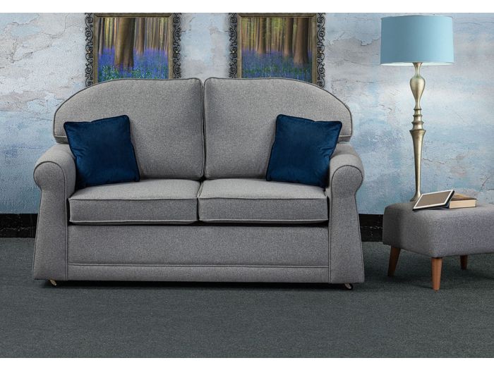 Sweet Dreams Detroit 2 Seater Fabric Sofa Bed choice of fabric options and feet options