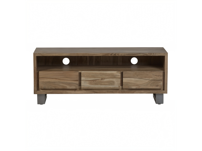 Indian Hub Baltic Live Edge Media Unit