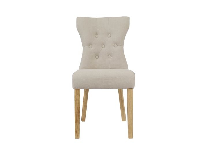 LPD Naples Chair Beige Pack Of Two
