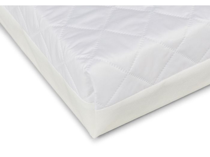 Ickle Bubba Premium Sprung Cot Mattress 120 x 60cm with a quilted removeable and washable cover includes a PVC sleeve for extra protection