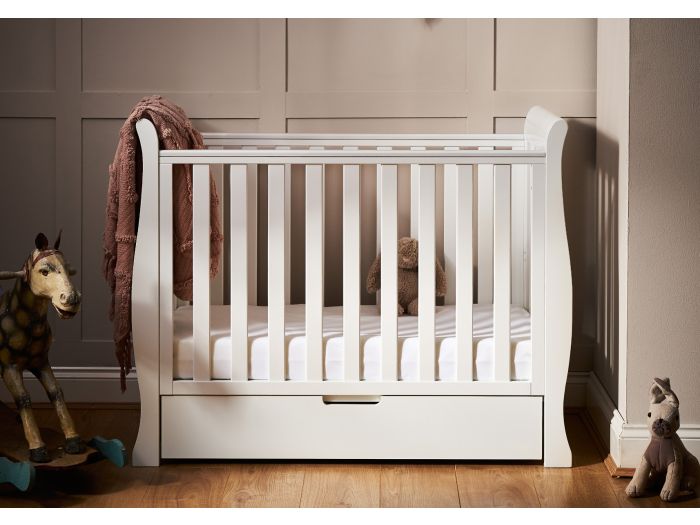 Obaby Stamford Space Saver Cot & Cot Top Changer
