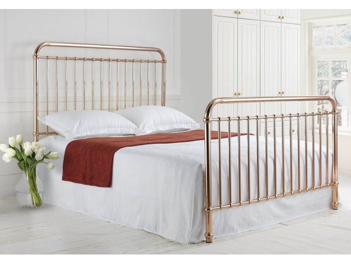 Time Living Rose Metal Bed Frame
