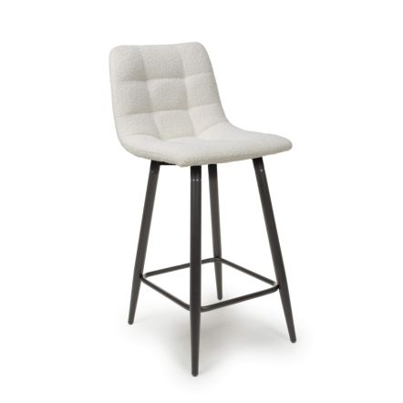 Flair Lichfield Boucle Bar Stool (Pair)