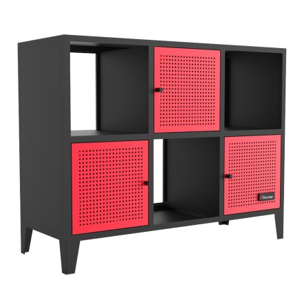 X Rocker Mesh-Tek 6 Cube Wide Storage Unit
