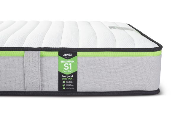 Jay-Be® Benchmark S1 Comfort Eco-Friendly Mattress
