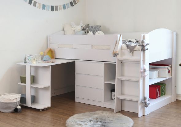 Flintshire Furniture Billie White Midsleeper
