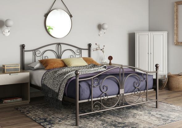 Dorel Bombay Metal Bed Frame