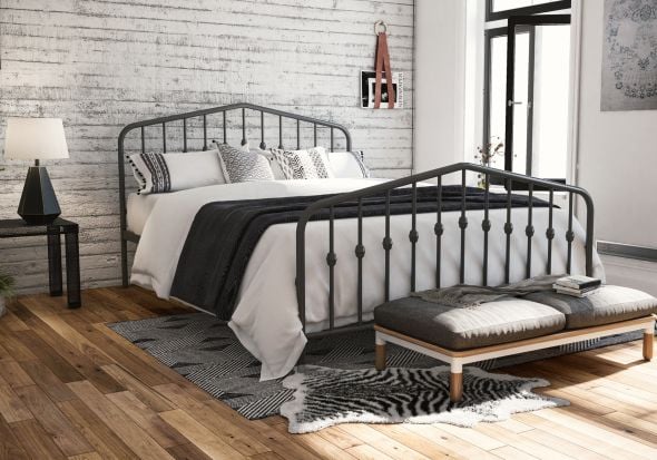 Dorel Bushwick Metal Bed Frame