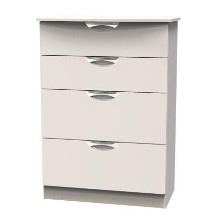 Welcome Furniture Camden 4 Drawer Deep Chest - Kashmir Gloss