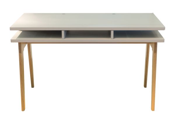 Mathy By Bols Madavin Desk with Natural Legs
