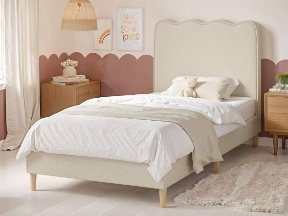 Flair Ellis Single Bed with Cloud Headboard