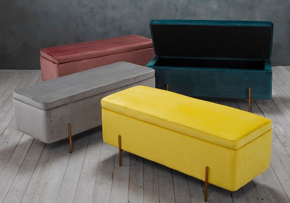 LPD Lola Storage Ottoman
