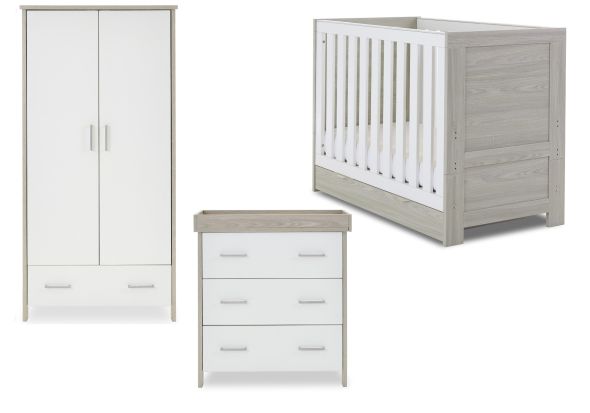 Obaby Nika Mini 3 Piece Room Set & Under Drawer