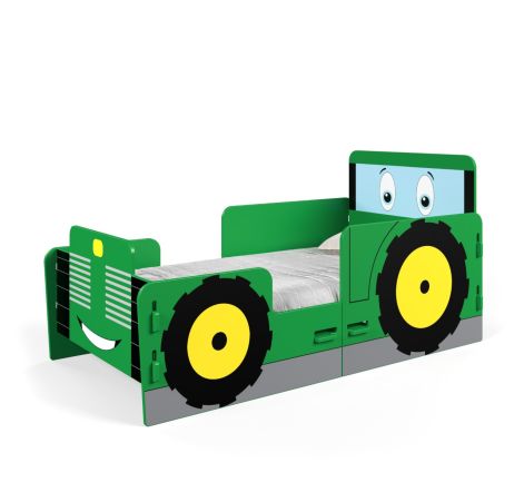 Kidsaw Green Tractor Junior Bed
