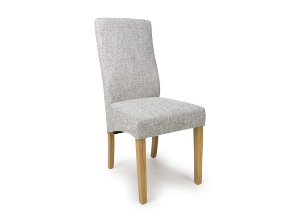 Flair Bailey Grey Weave Dining Chair (Pair)