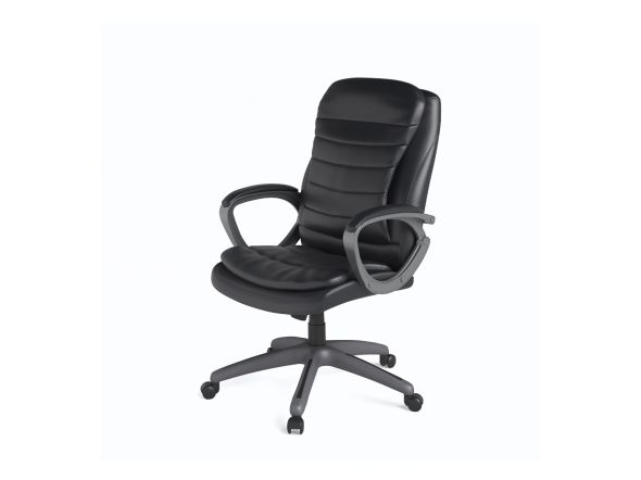 Alphason Mayfield Office Chair Black Leather