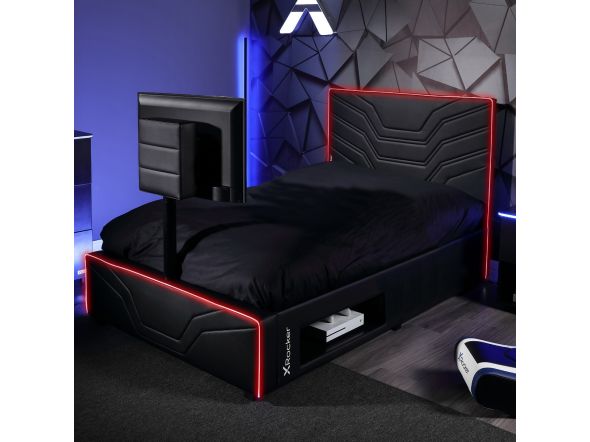 X Rocker Oracle TV Gaming Bed Black