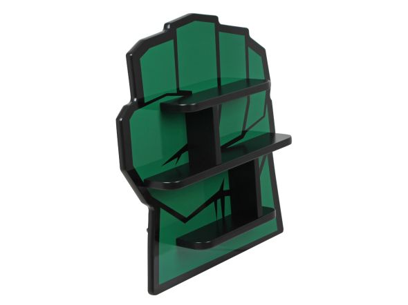 Marvel Avengers Hulk Wall Shelf with Storage Green