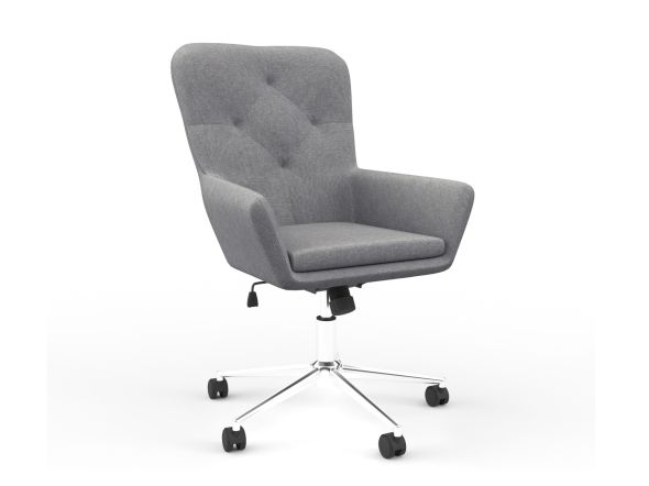 Alphason Benjamin Grey Fabric Office Chair