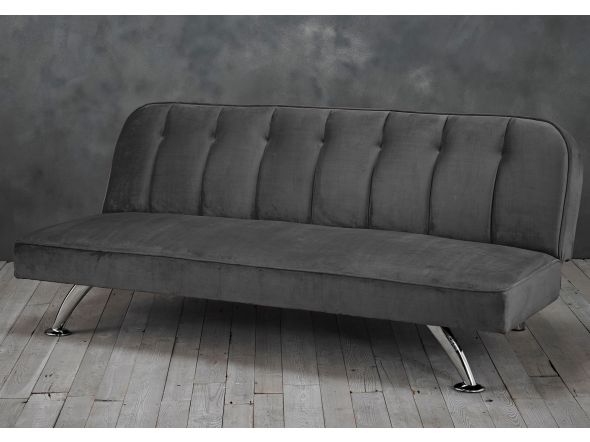 LPD Brighton Grey Fabric Sofa Bed