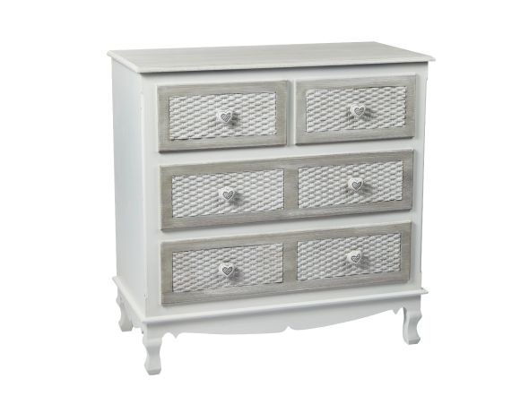 LPD Brittany 2+2 Drawer Chest