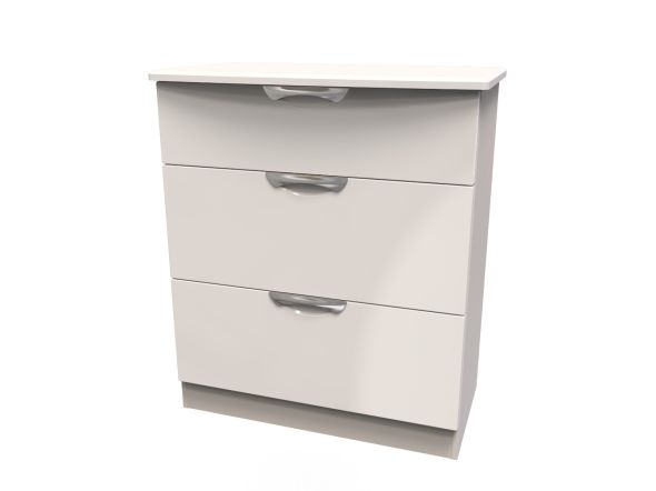 Welcome Furniture Camden 3 Drawer Deep Chest - Kashmir Gloss