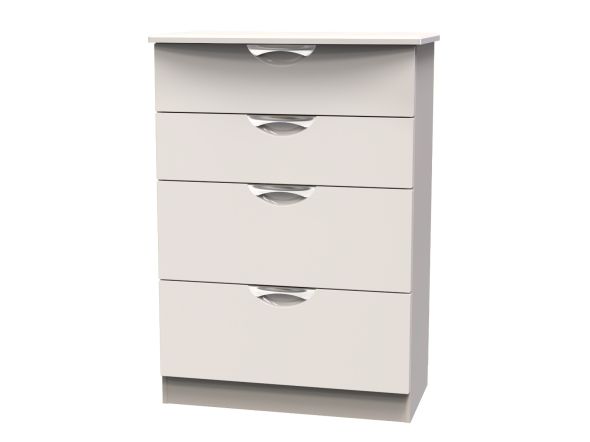 Welcome Furniture Camden 4 Drawer Deep Chest - Kashmir Gloss