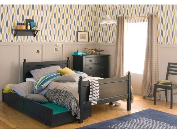 Little Folks Furniture Fargo Small Double Bed and Trundle