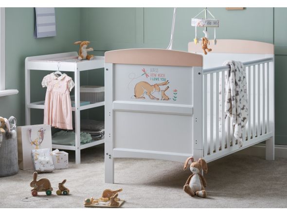 Obaby Grace Inspire Cot Bed - Guess - I Can Hop
