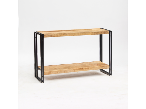 Indian Hub Cosmo Industrial Console Table