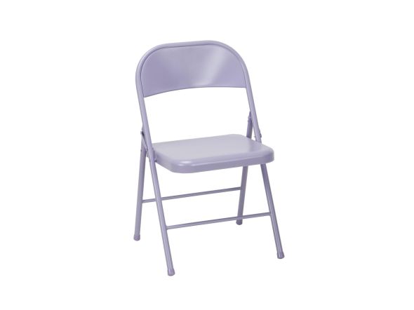 Novogratz All Steel Folding Chairs Set of 2