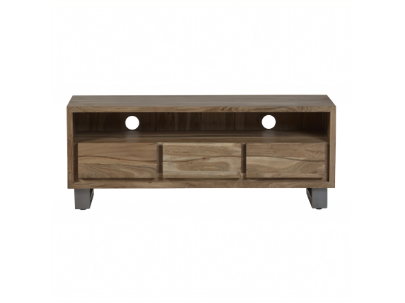 Indian Hub Baltic Live Edge Media Unit