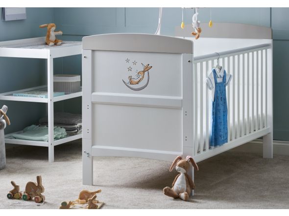 Obaby Grace Inspire Cot Bed - Guess - To The Moon & Back
