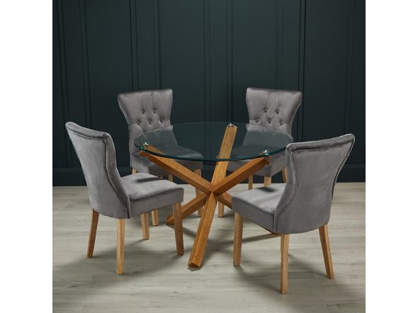 LPD Naples Chair Steel Grey Pack Of Two