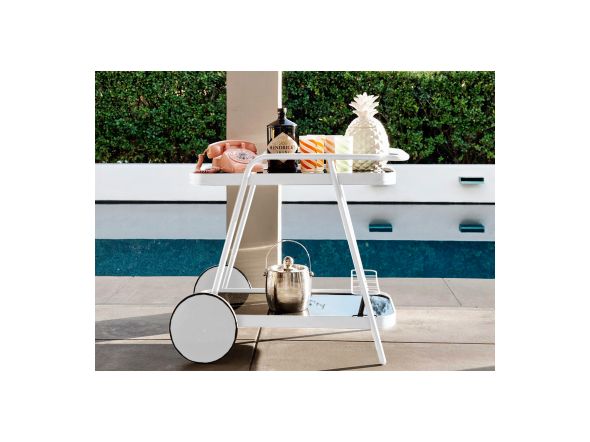 Novogratz Barbie Bar Cart