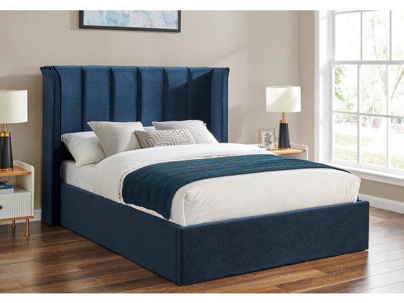 Limelight Polaris Recycle Fabric Ottoman Bed Frame