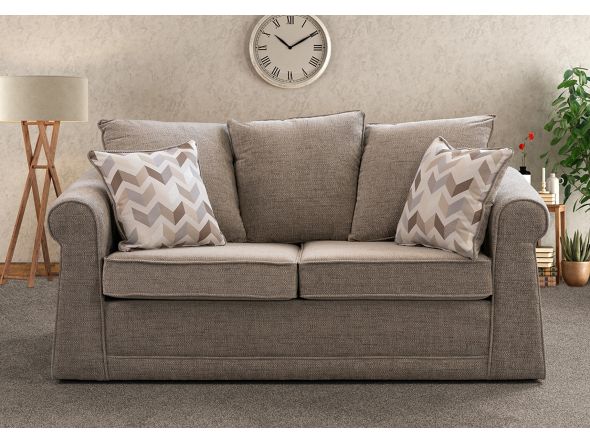 Sweet Dreams Alton 2 Seater Fabric Sofa Bed sleeps 2 wide range of fabric choices tensioned sprung base 10cm sprung mattress