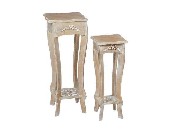 LPD Provence Set of 2 Plant Stands