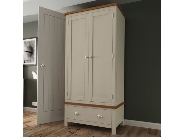 Snooze Anita Wooden 2 Door Wardrobe