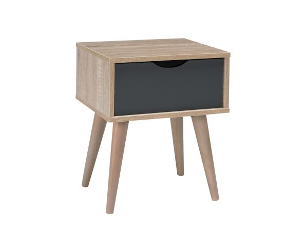 LPD Scandi 1 Drawer Lamp Table