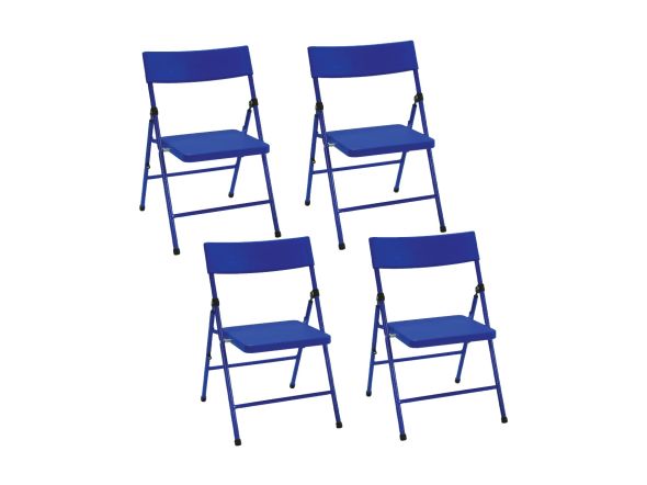 Cosco Safety 1st Kids Pinch Free Folding Chair Pack of 4